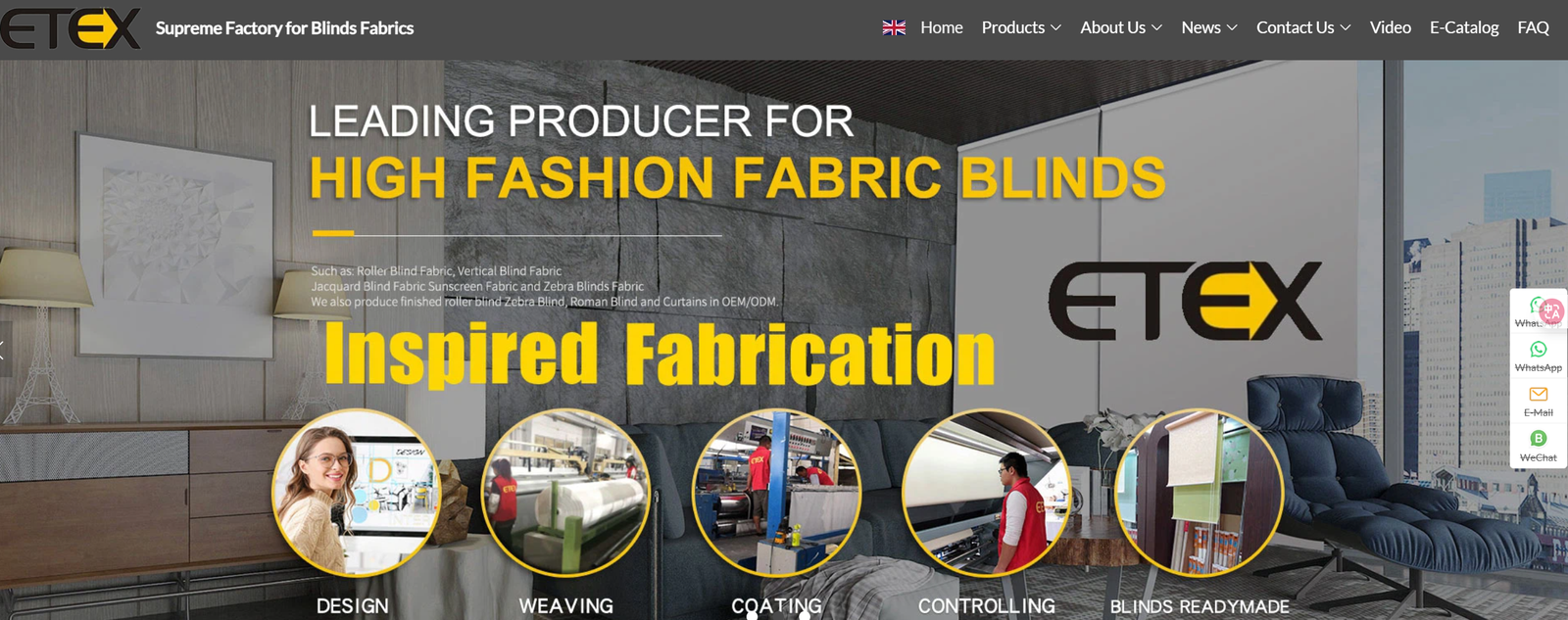 ETEX official website