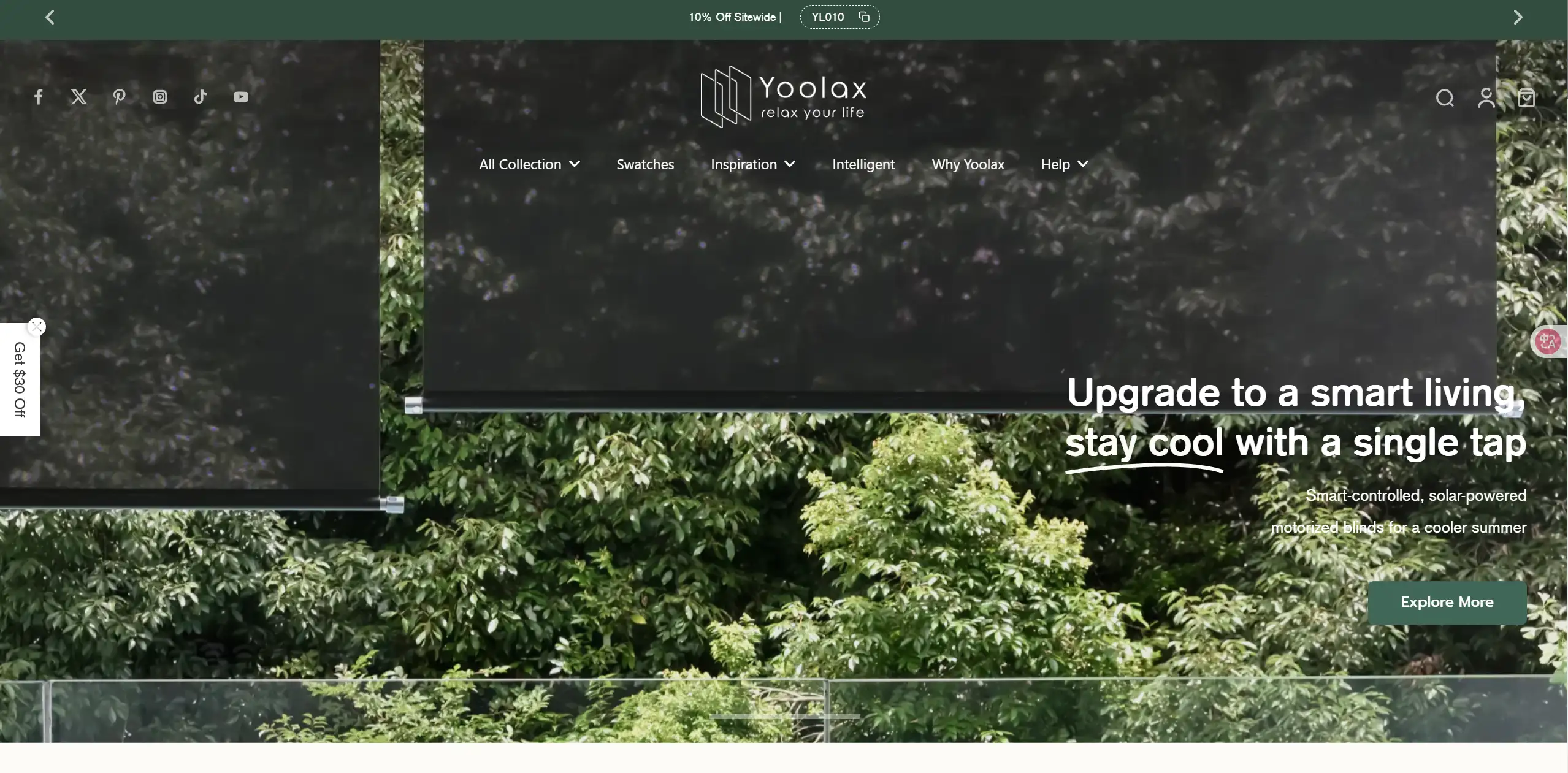 YOOLAX official website